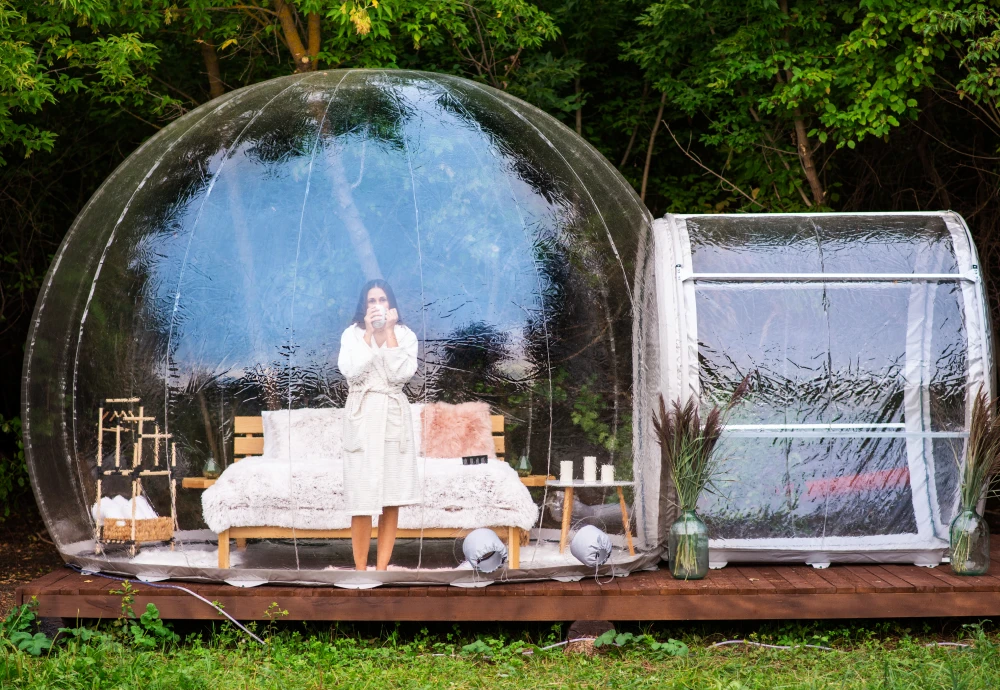 lawn bubble tent